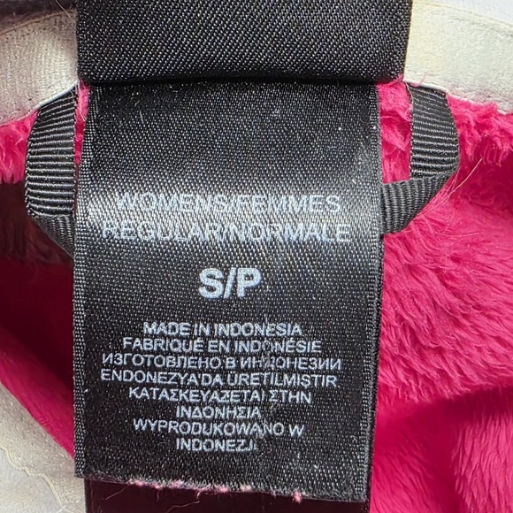 The North Face Jacket Size Small Pink Osito Teddy Bear Deep Pile Fleece Gorpcore - Picture 6 of 10